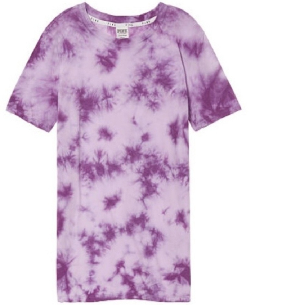 VS PINK tie dye tee shirt